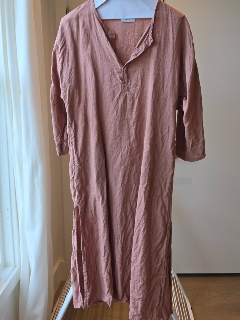 Brooklinen Oversized Linen Dress